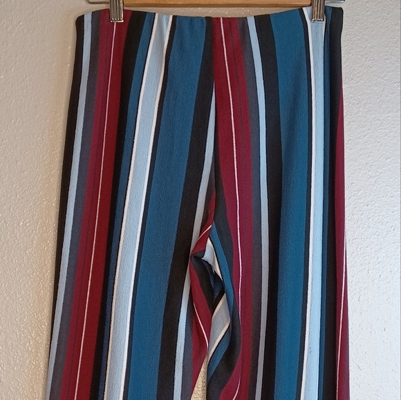 NWT Urban Outfitters Striped Sz S Wide Leg Cropped Pants - Picture 7 of 10